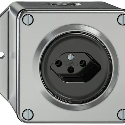 Presa AP ELEMENT SNAPFIX® 1×tipo 13 10A 250V IP20 all 