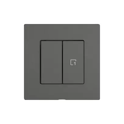 Comando per interruttore EDIZIO.liv Wiser SNAPFIX® 1C scena WLAN 2T grs 