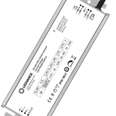 Convertitore LED LDV PERFORMANCE DIM 1…10V, 24V 150W 233×74×42mm IP66 