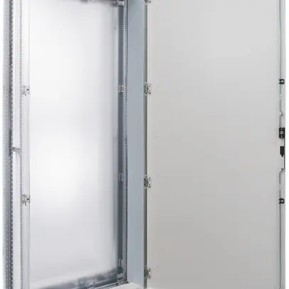 Armoire Hager weber.mes C avec porte en tôle 800×2000×275mm gris clair 