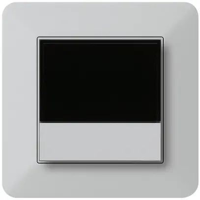 Thermostat d'amb.ENC kallysto.trend KNX s/e-link avec touches gris clair 