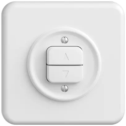 Interrupteur pour stores ENC STANDARDdue SNAPFIX® 10A 250V 2 touches 1 canal bc 