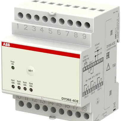Modulo di ampliamento AMD ABB DY365 4CE per timer DY365 