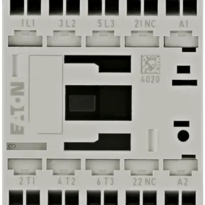 Contattore di potenza Eaton, 3P 3kW, 1R, 230V 50Hz, 240V 60Hz, Push-in 