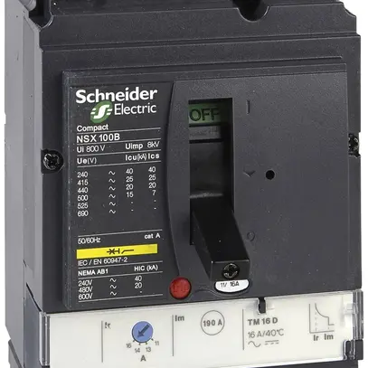 Interrupteur de puissance Schneider Electric ComPacT TMD 3L 80A 