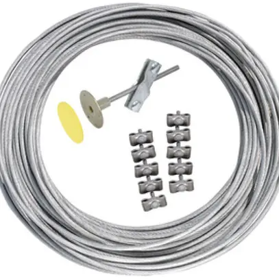 Kit d.messa terra d.fondazione Elvatec c.cavo connettore parallelo+punto fisso 