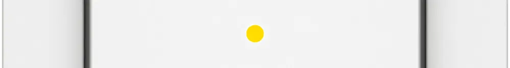 Leuchtdruckschalter EDIZIO.liv SNAPFIX® 6/1L Frontlinse KS gelb ws 