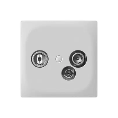Prise d'antenne ENC SIDUS TV-R-données 23dB/65 blanc 