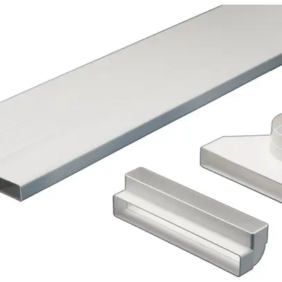 Luftkanal Rittal SK 3286.850 229×29×1500mm Kunststoff nicht isoliert 
