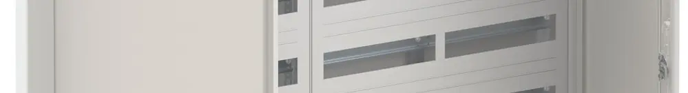 Distributeur ENC ABB ComfortLine 4 rangées 192UM a.bornes&porte 1115×1014×125mm 