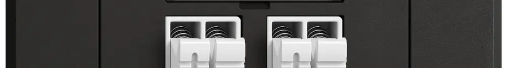 Presa audio INC EDIZIO.liv SNAPFIX® 2× ne 