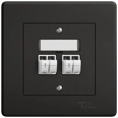 Presa audio INC EDIZIO.liv SNAPFIX® 2× ne 