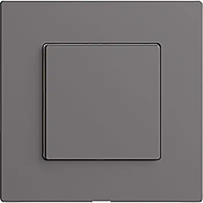 Interruttore 1K/1T WLAN Edue Wiser grigio scuro 