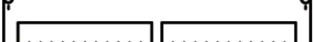 Pannello distributore ABB moduli DIN per 2×5 file 