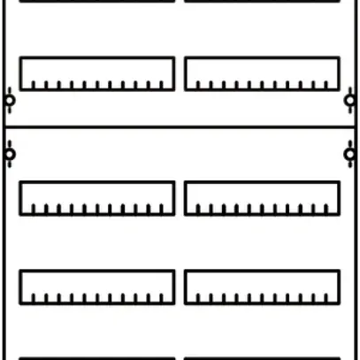 Verteilerfeld ABB DIN Modul für 2×5 reihig 