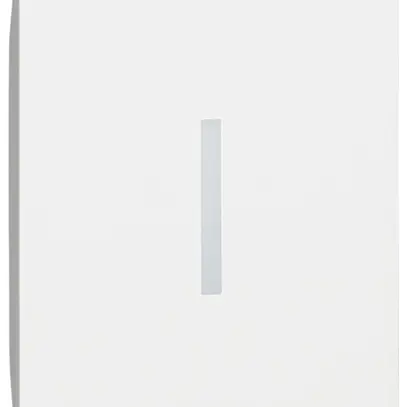 Abdeckung Living Now 2 Module für Rolladenschalter weiss 