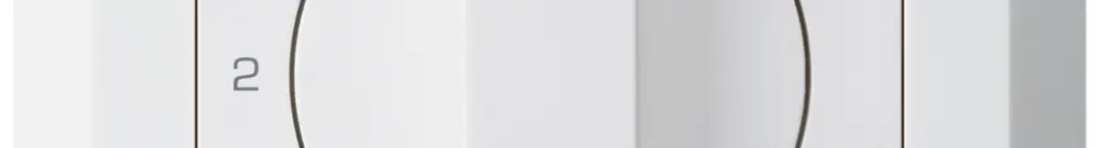 Interrupteur rotatif ENC kallysto.line 5/1L blanc 