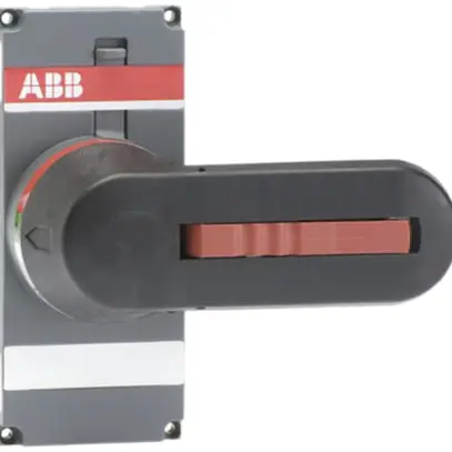 Comando rotativo diretto ABB OTV400EK, per OT315…400E/OT400U, TEST-O-I, nero 