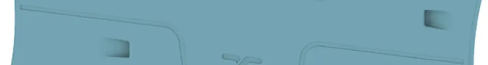 Piastra terminale Weidmüller ALEP 4C 2.5mm² 77.6×40.5×2.1mm blu 