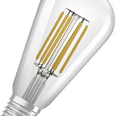 Lampada LED LEDVANCE EDISON E27 4W 840lm 830 chiaro 320° 