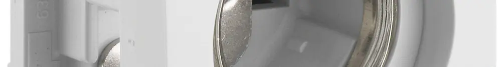 Portafusibile INS Hager DIII 63A copertura frontale profondità INS 44mm SN basso 