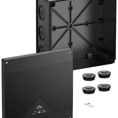 Scatola di derivazione AP Spelsberg Abox Pro 350-L/sw 252×252×120mm IP69 ne 