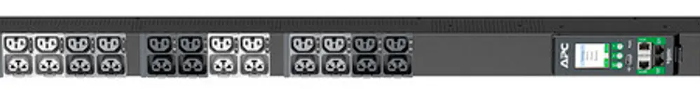 Steckdosenleiste APC NetShelter 55×1780×75mm 24×C13 24×C19 Met.A.22.1kW 400V 32A 