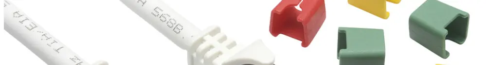 Cavo patch RJ45 Ceconet Round, cat.6A S/FTP, tondo, codificabile, bianco, 1m 
