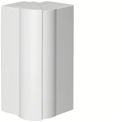 Angle extérieur tehalit BR 68×210mm couvercle 2×80mm sans halogène blanc trafic 