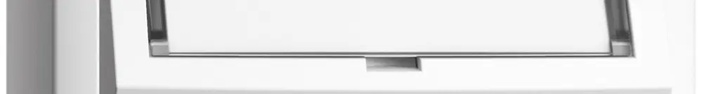 AP-Montageset S-One EDIZIOdue FX für 2×RJ45 schräg, weiss 
