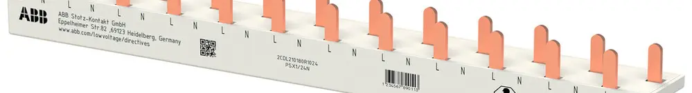 Barre de phase ABB FlexLine 1LN 10mm² 63A 214.1mm 