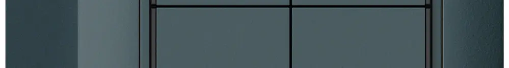 Poussoir KNX AP KAL 6×touches 6×points actionnables LED anthracite 