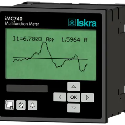 Appareil de mesure universel INC ISKRA iMC740 230V RS485 MODBUS DNP3 32 alarmes 