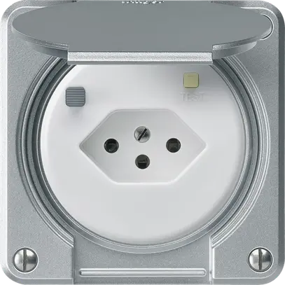 Presa FI robusto A T13 30mA alluminio 