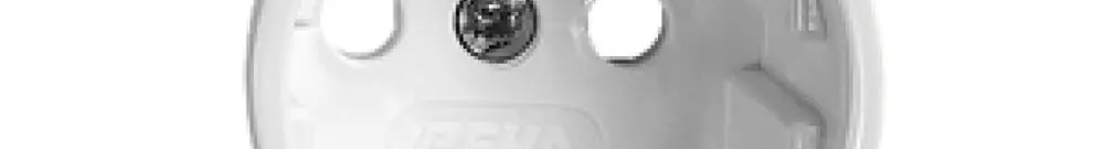 Frontset FH zu Steckdose Schuko weiss 