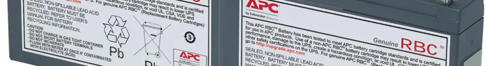 Batterie APC 6V 9000mAh 102×302×36mm 