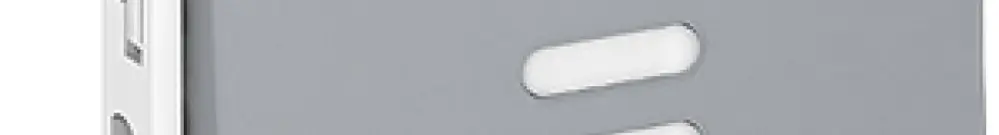 Contatto a bilico lum.PLEXO 0/1L grigio 