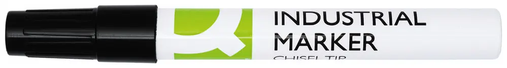 Pennarello feltro Q-CONNECT Industrial Marker punta a cuneo 2…5mm nero 