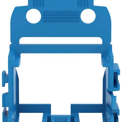 Befestigungsadapter WAGO m.Zugentlastung für 10×4mm² Rastfuss bl 