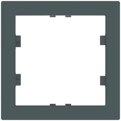 Cadre intermédiaire Hager kallysto KNX 60×60mm Duroplast anthracite 