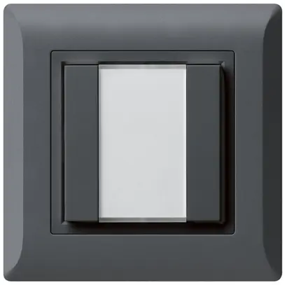 Pulsante universale INC 2×kallysto.line con LED antracite 