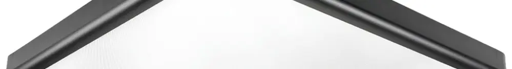 Plafoniera LED SG Sense Surface 30W 4010lm 4000K REG 597×597mm nero 