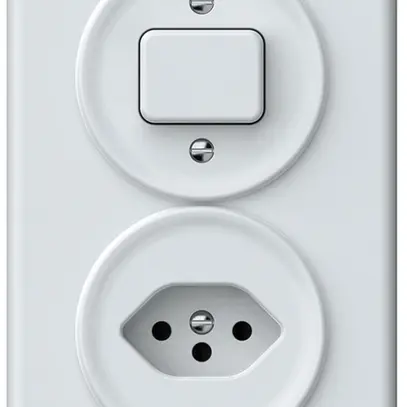 Combinazione INC origin sch 3/1L + 1×T13 88×148mm bianco 