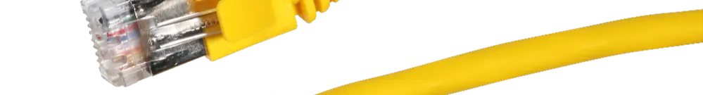 Cavo di allacciamento S/UTP RJ45-RJ45 3m giallo senza alogeno 