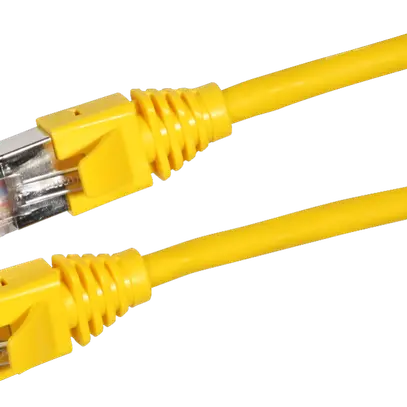 Cavo di allacciamento S/UTP RJ45-RJ45 5m giallo senza alogeno 
