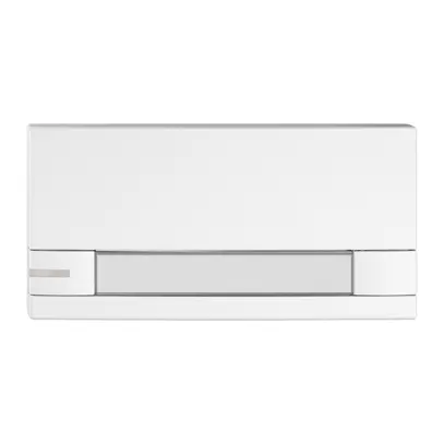Pulsante 1/2 EDIZIO.liv KNX e UNI c.SNAPFIX® c.LED c.targhetta com.2T bi 