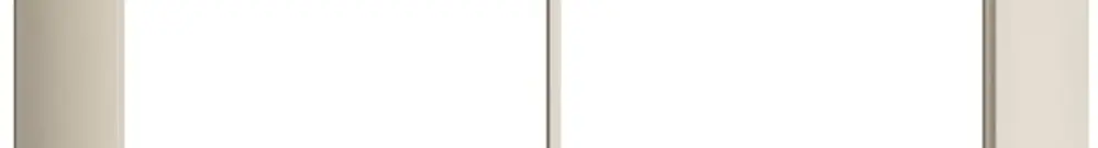 Telaio di copertura EDIZIOdue 2×3 crema 