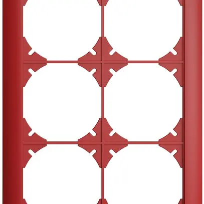 Telaio di copertura EDIZIOdue 2×3 berry 