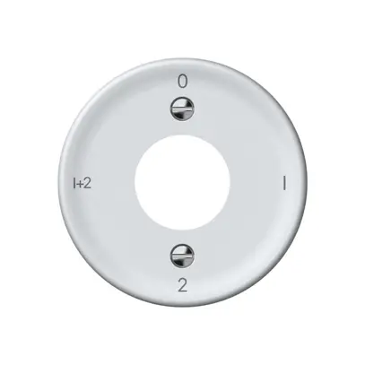 Kit frontale origin interruttore a chiave 0-1-2-1+2 60×60mm bi 