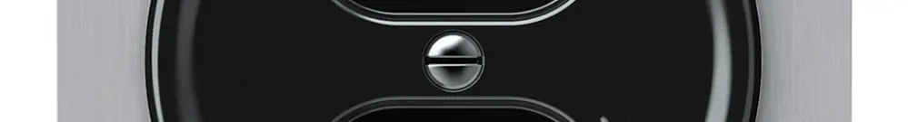 Presa INC origin 2×tipo 13 1×S 10A 230V 77×77mm nero 
